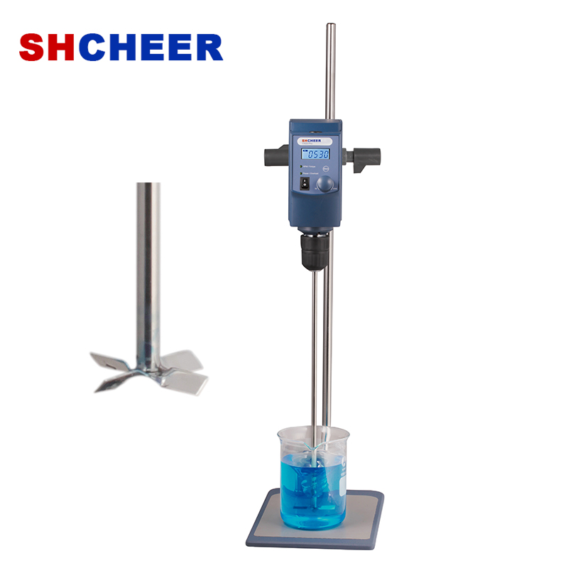 Digital Overhead Stirrer With LCD Display RS232 Connector Speed From 50 To 2200rpm OS20-Pro OS40-Pro