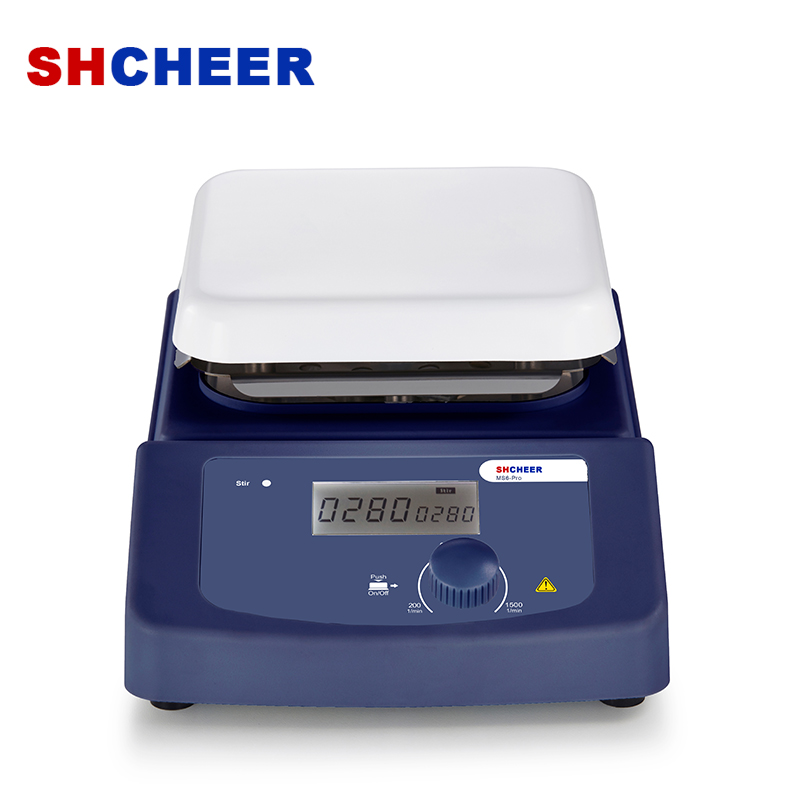 Magnetic stirrer with LCD display and PT1000 MS6-Pro