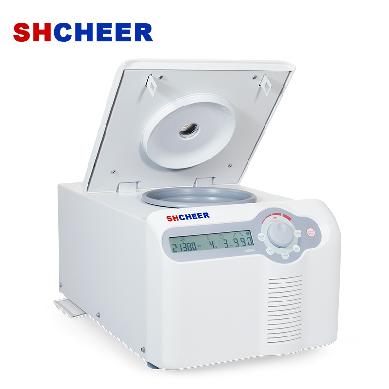 Refrigerated micro centrifuge with powerful cooling system D1524R